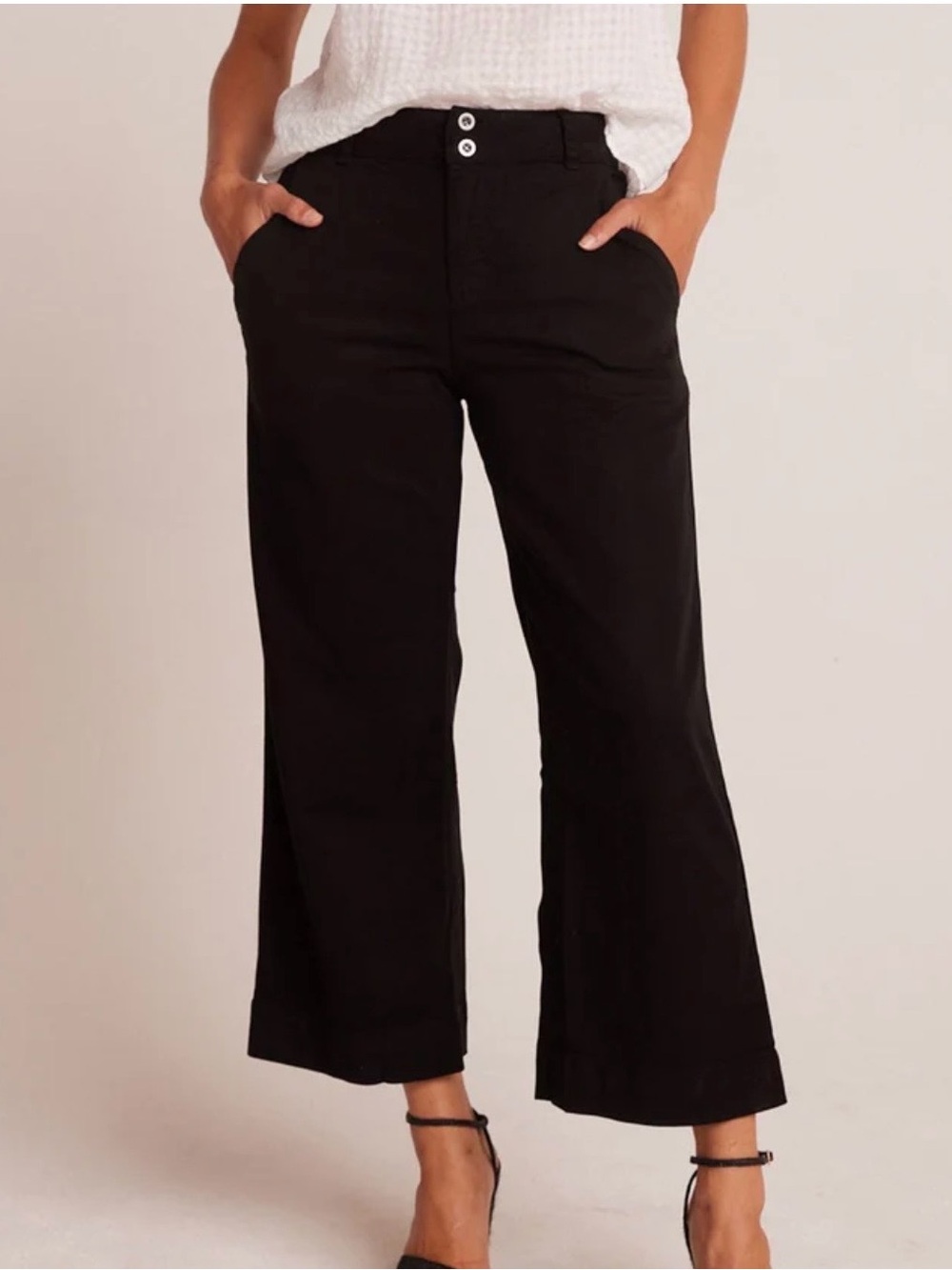 Bella Dahl Saige Wide Leg Crop Pants in size 29